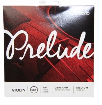 Struny do skrzypiec 4/4 D'Addario Prelude J810