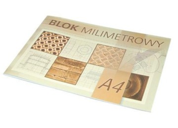 BLOK MILIMETROWY A4 20K KRESKA