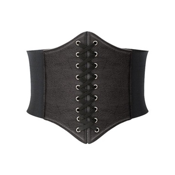 Fashion Corset Wide Belts Pu Leather Slimming