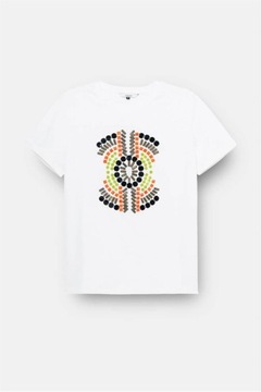 T-shirt z ćwiekami Desigual M