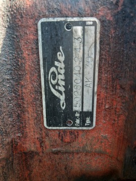 502264011012 КОРОБКА ОСЬ МОСТОВОЙ ПОГРУЗЧИК LINDE AK30