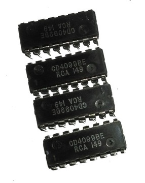 CD4099BE DIP16 RCA ZATRZASK ADRESOWALNY 8 - Bitowy