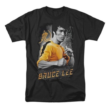 Koszulka Bruce Lee Yellow Dragon cotton T-Shirt