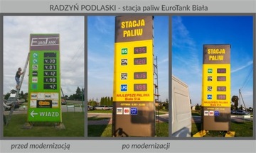 ЦЕНА ПИЛОН RENOWACJA АЗС
