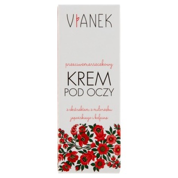 VIANEK PRZECIWZMARSZCZKOWY KREM POD OCZY 15ML