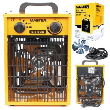 NAGRZEWNICA ELEKTRYCZNA MASTER B 3 ECA