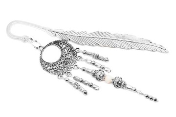 ZAKŁADKA DO KSIĄŻKI łapacz snów hematyt WYPRZEDAŻ