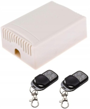 ZDALNE STEROWNIE 4 KANAŁY CENTRALA RADIOLINIA RC STEROWNIK NA PILOTA 12V