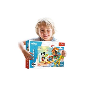 Puzzle Myszka Mikki 60 elementów dla dzieci JAKOŚĆ