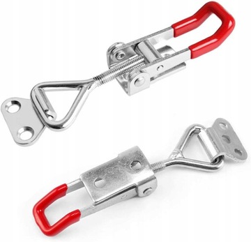 Metalowe zamknięcie skrzyni,zamknięcie zaciskowe