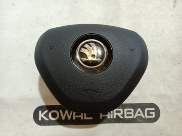 SKODA FABIA 2 II LIFT AIRBAG PODUSZKA KIEROWCY ORG