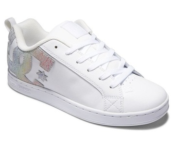 Buty DC Court Graffik - TRW/White/Rainbow