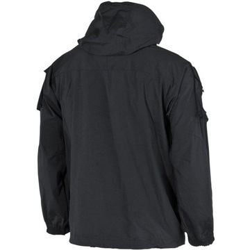 Kurtka wodoodporna z kapturem MFH US Softshell Level 5 - Czarna XL