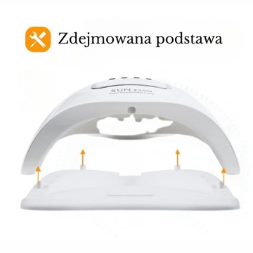 Lampa do Paznokci LED UV do Hybryd Żeli