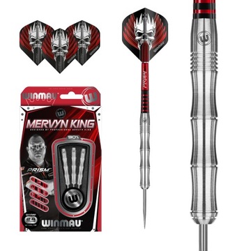 Lotki Rzutki Winmau Mervyn King 90% 24g Steel