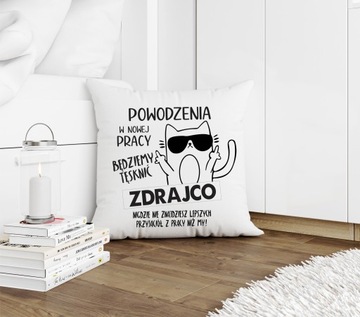 КРУЖКА + ПОДУШКА подарок ПРОЩАНИЕ С РАБОТЫ УХОД С РАБОТЫ кот ПРЕДАТЕЛЬ