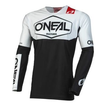 Bluza juniorska O'Neal Mayhem Hexx black/white l