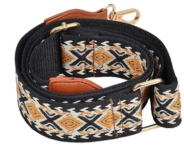 MAXFLY Torebka damska LISTONOSZKA CROSSBODY pasek BOHO