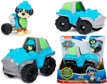 POJAZD PSI PATROL TERENOWY + FIGURKA REX RESCUE VEHICLE 7902