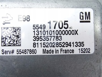 ECU OPEL MOKKA 1.6CDTI 55491705