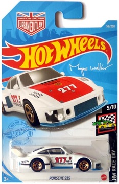 HOT WHEELS PORSCHE 935 HW RACE DAY 5/10 1:64 NOWY !!!