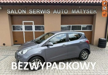 Hyundai i10 II Hatchback 1.0 LPGi 67KM 2014 Hyundai i10 Rej. 02.2015 1,0 67KM Klima Serwis Kola latozima Benzyna 67KM