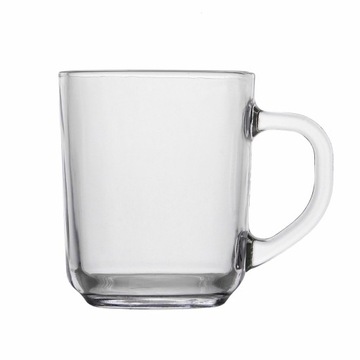 KUBEK SZKLANKA Z UCHEM SZKLANY TADAR 250 ML