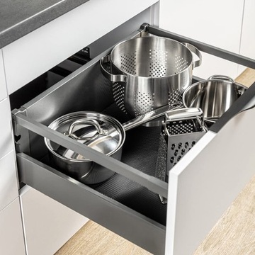 Противоскользящий коврик Balve для ящиков 48 x 500 см, черный