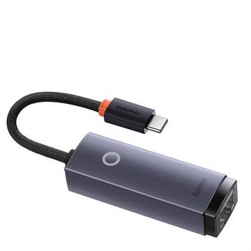 АДАПТЕР BASEUS АДАПТЕР СЕТЕВОЙ ИНТЕРНЕТ-КАРТА USB-C RJ45 1 ГБ