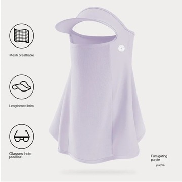 UV Protection Mask Solar Blocker for Face Kaffiyeh Sunscreen Shade Veil