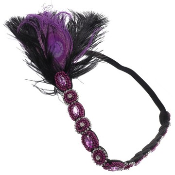 TURBAN 1920S FLAPPER OPASKA NA GŁOWĘ BRIDE CLOTHING
