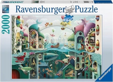 Puzzle Vzdělávací puzzle pro Děti Sada Kdyby ryby... Logická hra