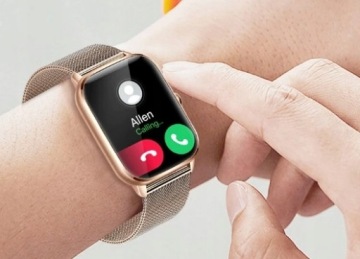 SMARTWATCH ELEGANT ЖЕНСКИЕ ЧАСЫ МЕНЮ ВЫЗОВОВ PL БРАСЛЕТ + ремешок