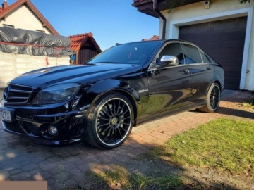 Mercedes Klasa C W204 2009 Mercedes C63 AMG T 7G-TRONIC Performance Plus SPORT EDITION 487KM 2009r, zdjęcie 2