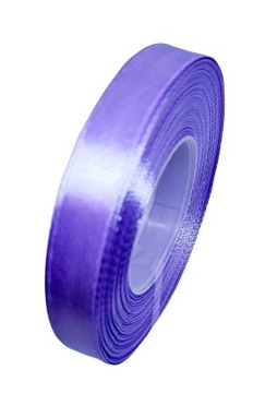wstążka TASIEMKA satynowa 12 mm 32 mb CIEMNY WRZOS