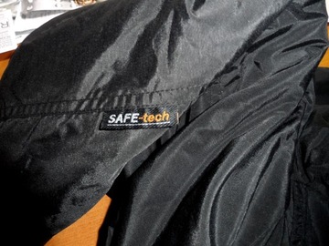 SAFE-TECH JAK NOWE SPODNIE NARCIARSKIE CZARNE r XL XXL =pasek
