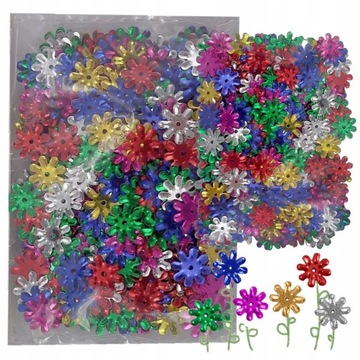 РАЗНОЦВЕТНЫЕ КОНФЕТТИ С БАЙЕТКАМИ ДЕКОРАТИВНЫЕ ИЗДЕЛИЯ