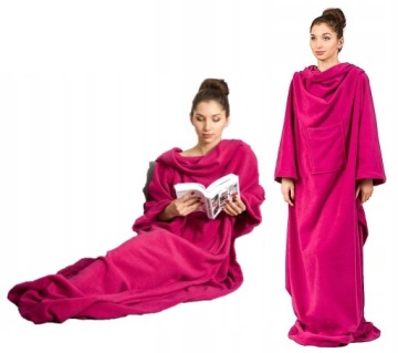 Одеяло - Халат Большое одеяло с рукавами для холодного человека.