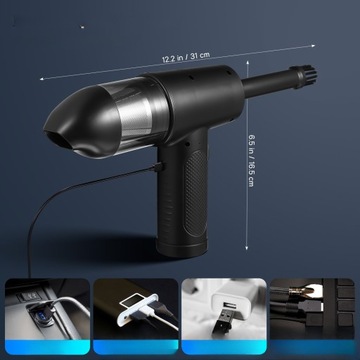 МОЩНЫЙ электрический вентилятор сжатого воздуха, пылевой компрессор Air Duster