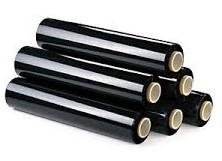 FOLIA STRECZ STRETCH DO PAKOWANIA PACZEK CZARNA XL ROLKA MOCNA GRUBA 10x3KG