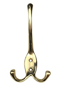 Вешалка для одежды Большой латун гладкий качество