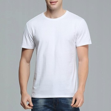 Koszula LY123 luźna koszulka sportowa Białe czarne