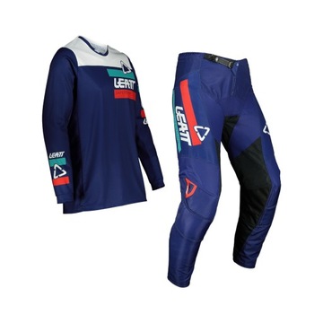 Spodnie + Koszulka Leatt Ride 3.5 ROYAL Rozmiar M