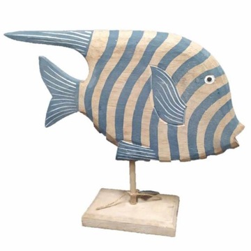 Ryba drewniana 37x10x30cm