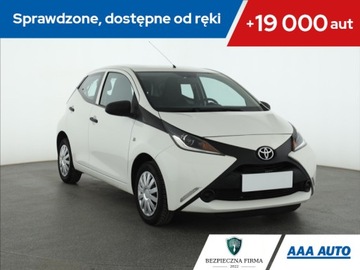 Toyota Aygo II Hatchback 5d 1.0 VVT-i 69KM 2017 Toyota Aygo 1.0 VVT-i, Salon Polska, Serwis ASO