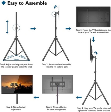 Напольная подставка Bontec TS-03 B08JLZL2M5 ШТАТИВ, РАСШИРЯЕМАЯ ОСНОВА