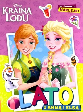 DISNEY KRAINA LODU LATO Z ANNĄ I ELSĄ OLAT-9102 [KSIĄŻKA]