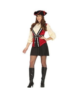 Strój Piratka z Czaszkami rozmiar L