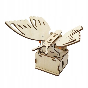 DIY Puzzle DIY Mechaniczna skrzynia biegów Motyl