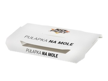 КЛЕЙНАЯ ЛОВУШКА ДЛЯ ПИЩЕВЫХ И ОДЕЖДЫ КРОТОВ 2В1 4 ШТ. БЕЗ ВРЕДИТЕЛЕЙ